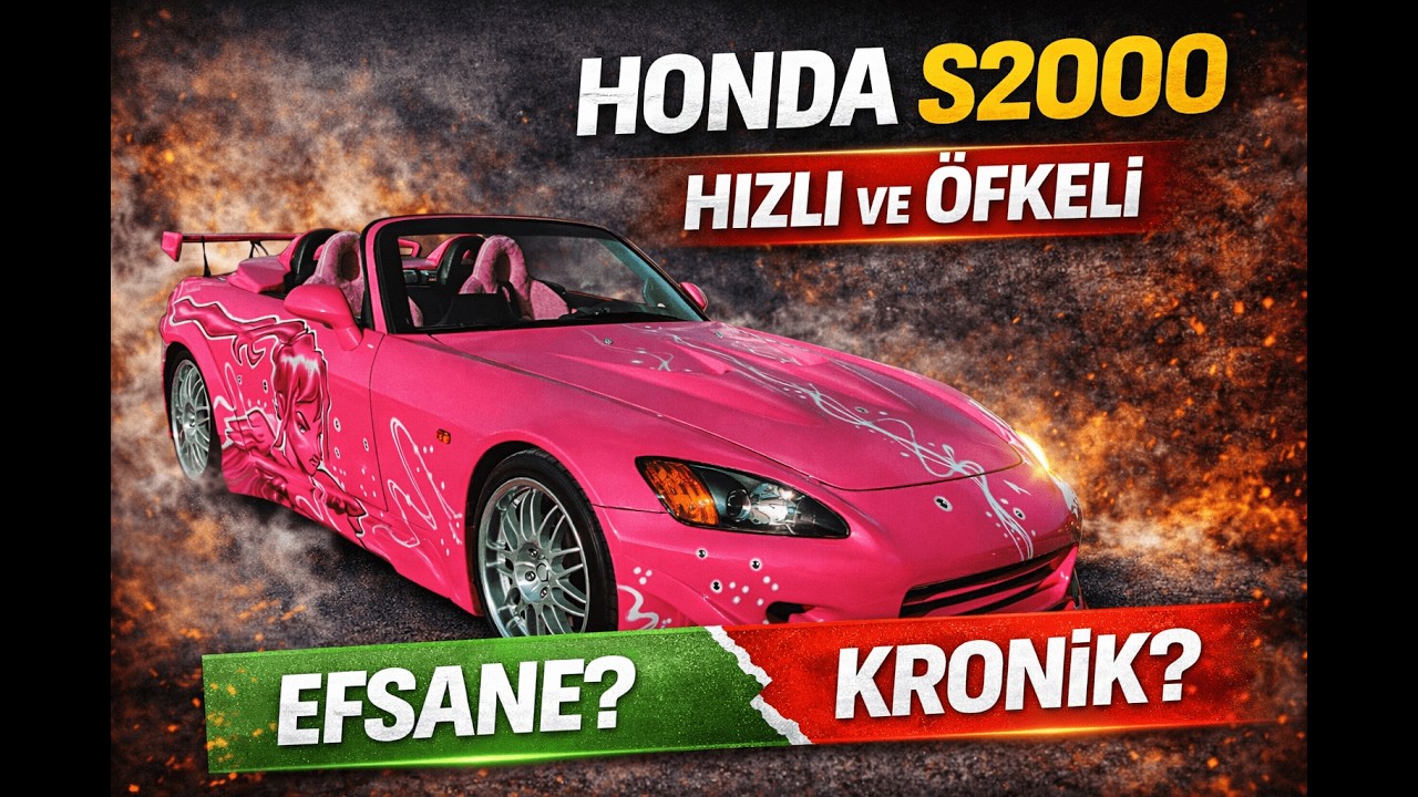 Honda S2000: 9000 Devirlik Safkan Japon Samurayı! | Neden Bu Kadar Pahalı?