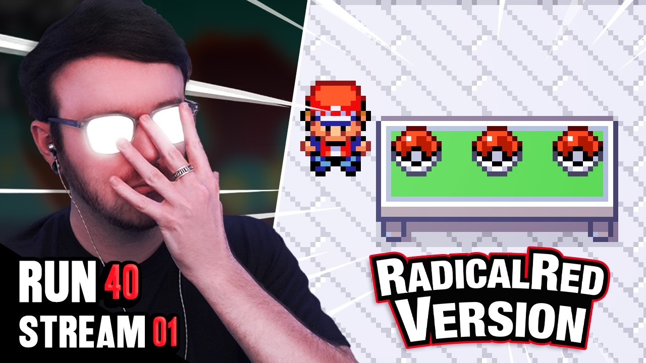 🔥 RUN IT BACK. 🔥 Pokemon Radical Red Nuzlocke (Deathless?) 🔥 RUN 40 🔥