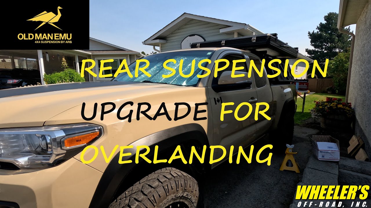 Tacoma Suspension Upgrade   Old Man Emu Dakar Leafs