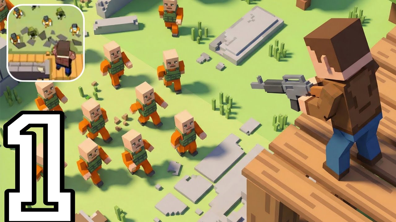 Build and Survive: zombie game - Gameplay Walkthrough Part1 Android 