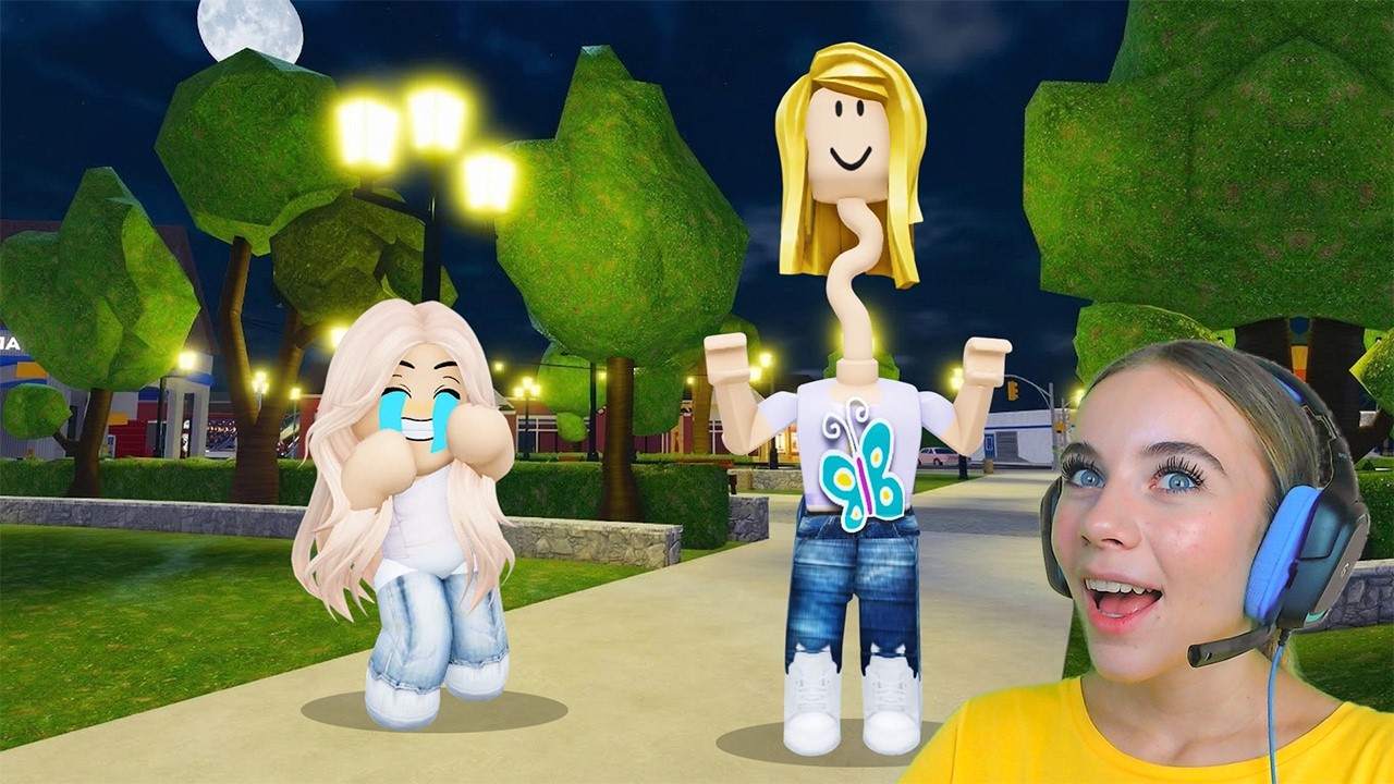 ДАША НЕ МОЖЕТ ПЕРЕСТАТЬ РАСТИ в ROBLOX! С АЛЁНОЙ