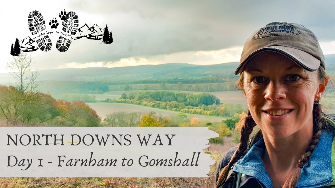 NORTH DOWNS WAY: Day 1 - Farnham to Gomshall