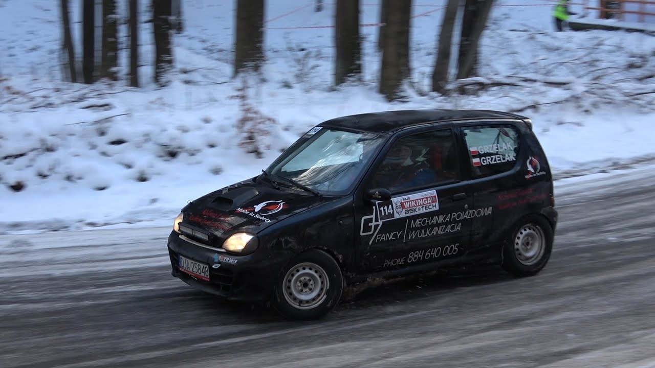 BSK TECH 8 Rajd Wikinga 2023 - Grzegorz Grzelak / Tomasz Grzelak - Fiat Seicento
