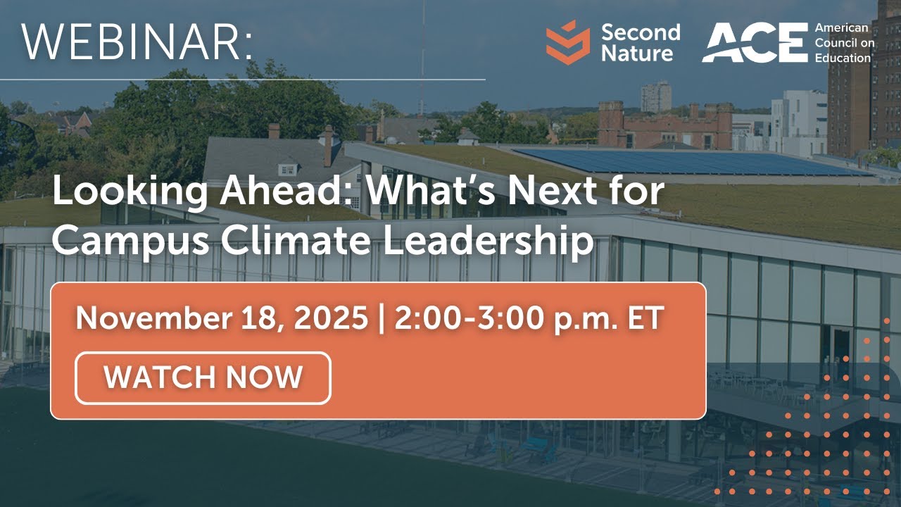 WEBINAR: Looking Ahead: What’s Next for Campus Climate Leadership