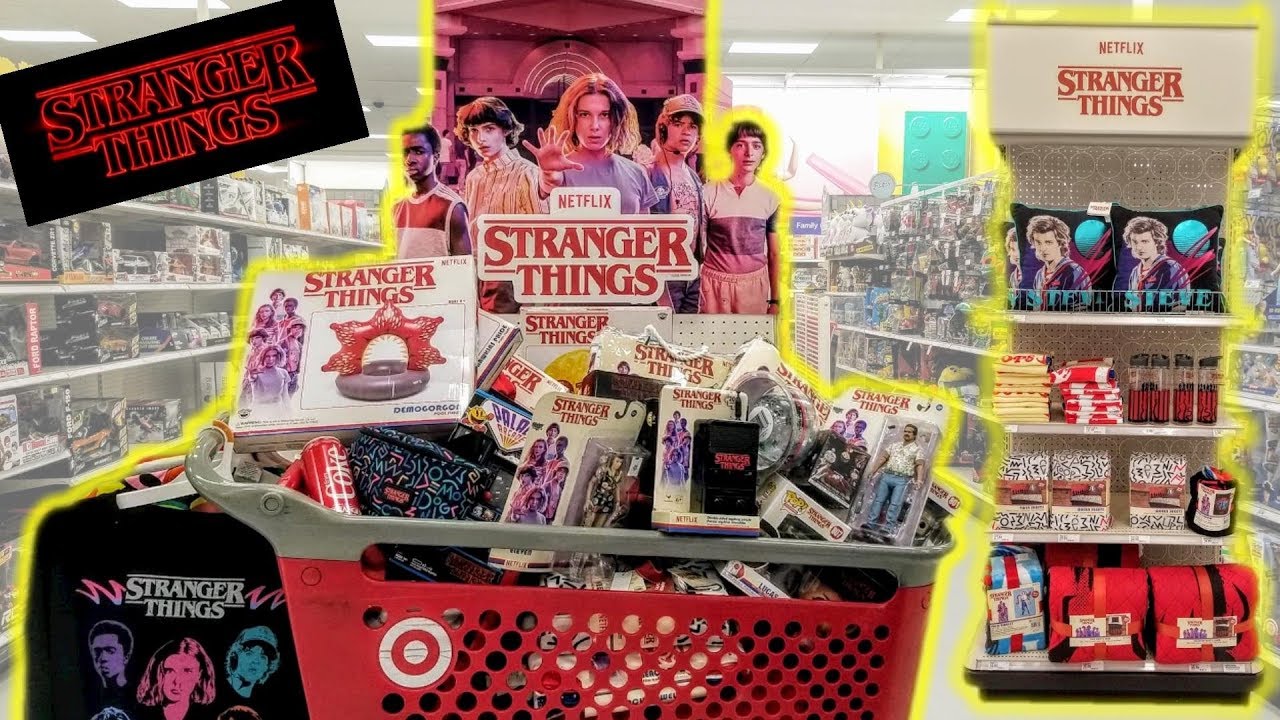 Buying All Stranger Things 3 Toys & Merch at Target! Close Up of each! Stranger Things Toy Hunt!