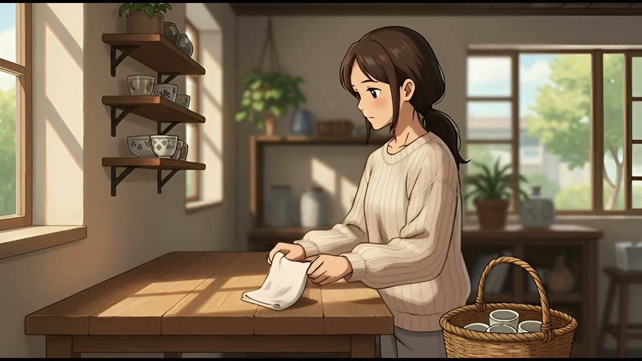 Cleaning a Small Space and Finding Calm in Order