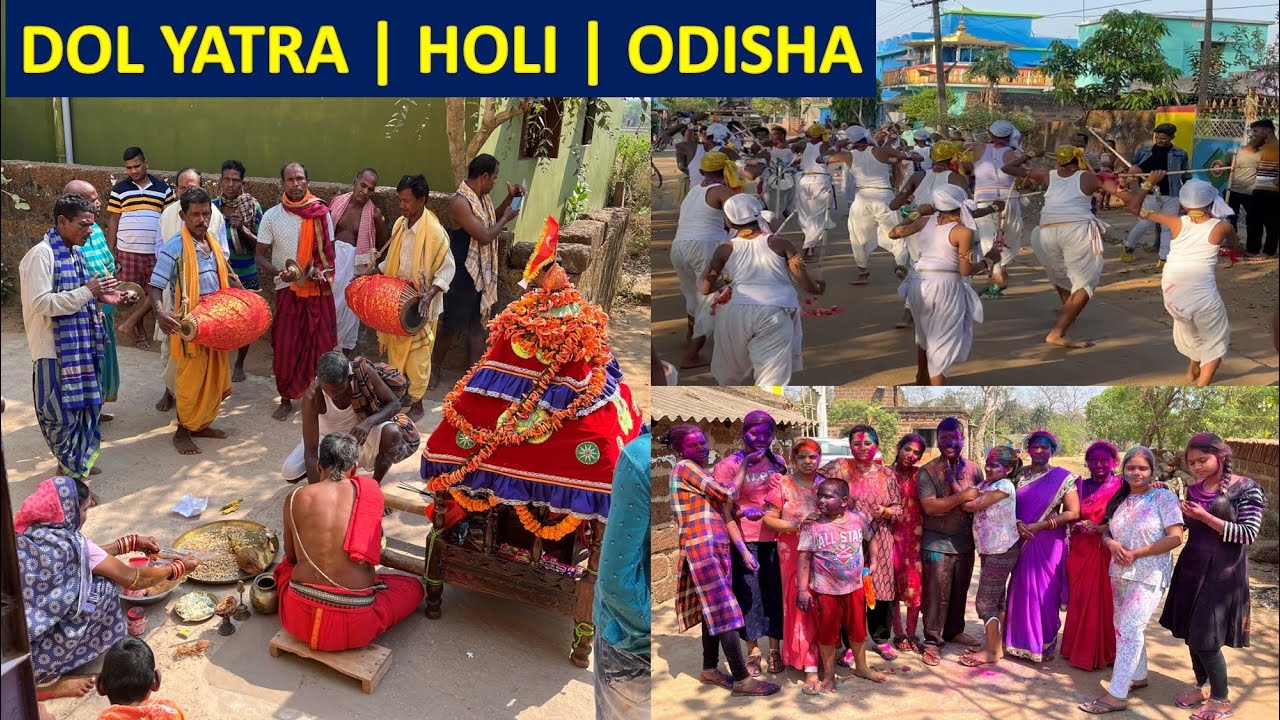 Dol Yatra | Holi Celebration in Odisha | Travel Vlog | Rural Life  