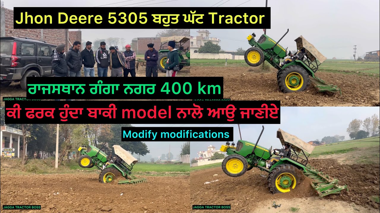 John Deere 5305 Engine Turbo Diesel pump modify modifications