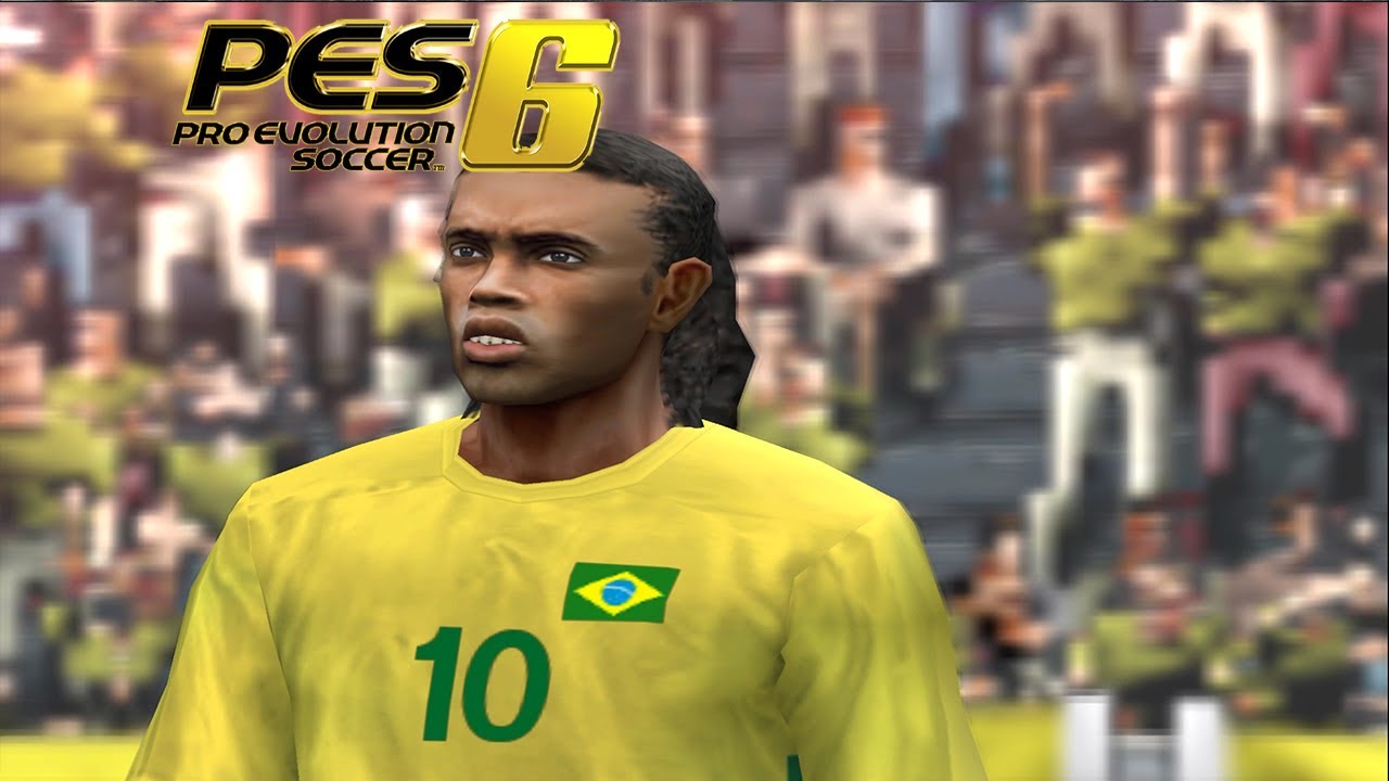PES 6 PS2: Brasil VS França HAUPTSTADTSTADION 1440P