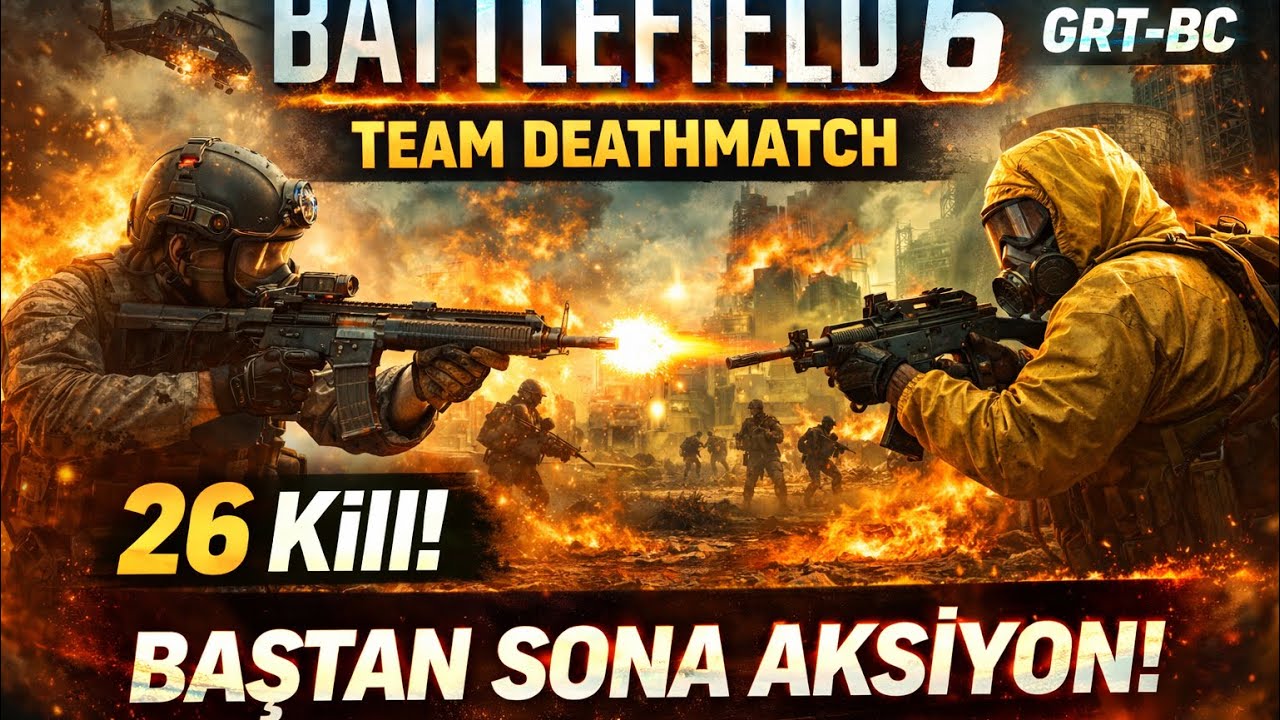 Battlefield 6 | GRT-BC ile 26 Kill | Team Deathmatch