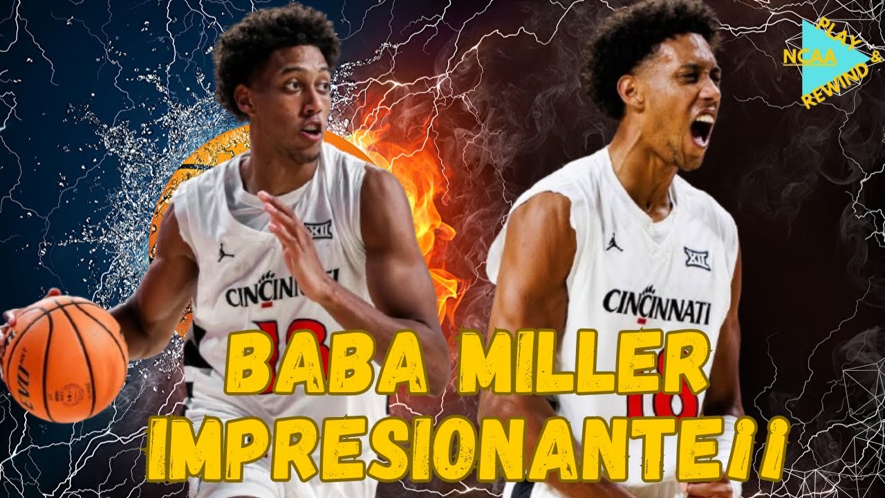 BABA MILLER ESPECTACULAR PARTIDO EN OTRA DERROTA DE CINCINNATI -Highlights vs West Virginia 6/2/2026