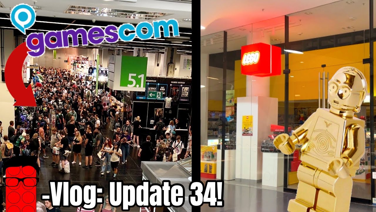 Eskalation auf der Gamescom🔥 | wilde LEGO eBay Auktion... | VLOG #