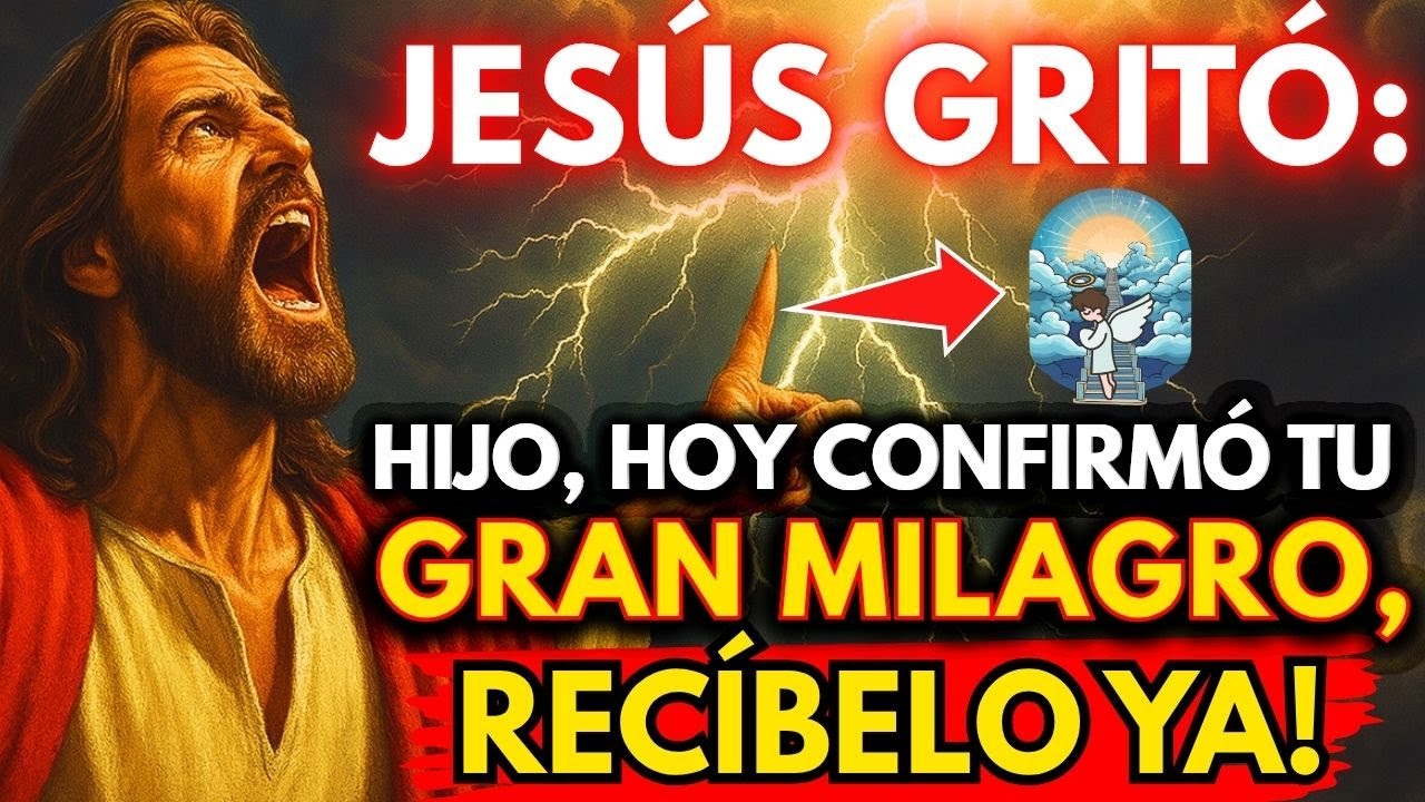 ✨ ¡URGENTE! JESÚS ACABA DE CONFIRMAR TU GRAN MILAGRO, RECÍBELO YA!