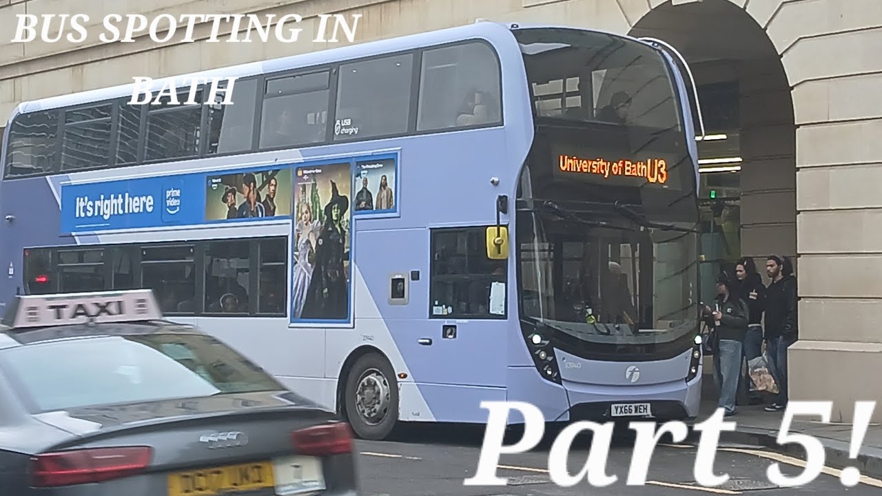 Bus Spotting in Bath Spa 2026 Part 5