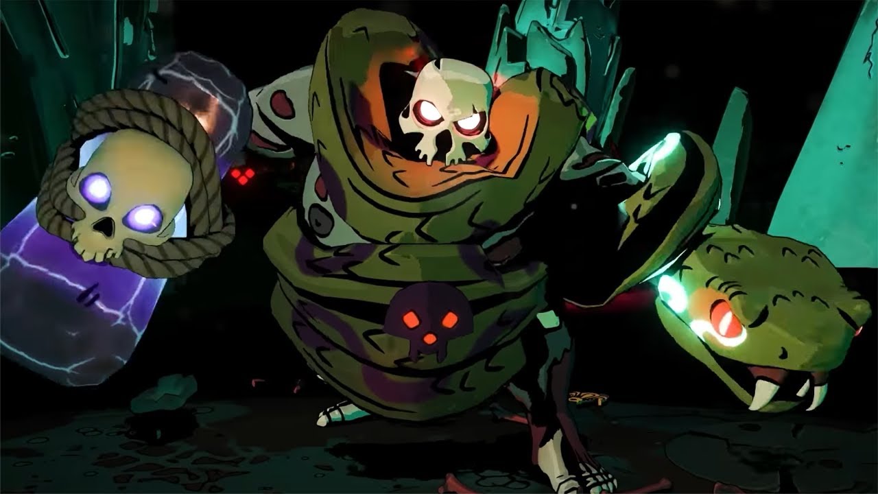 Curse of the Dead Gods (Dead Cells Update) - All Bosses [No Damage]