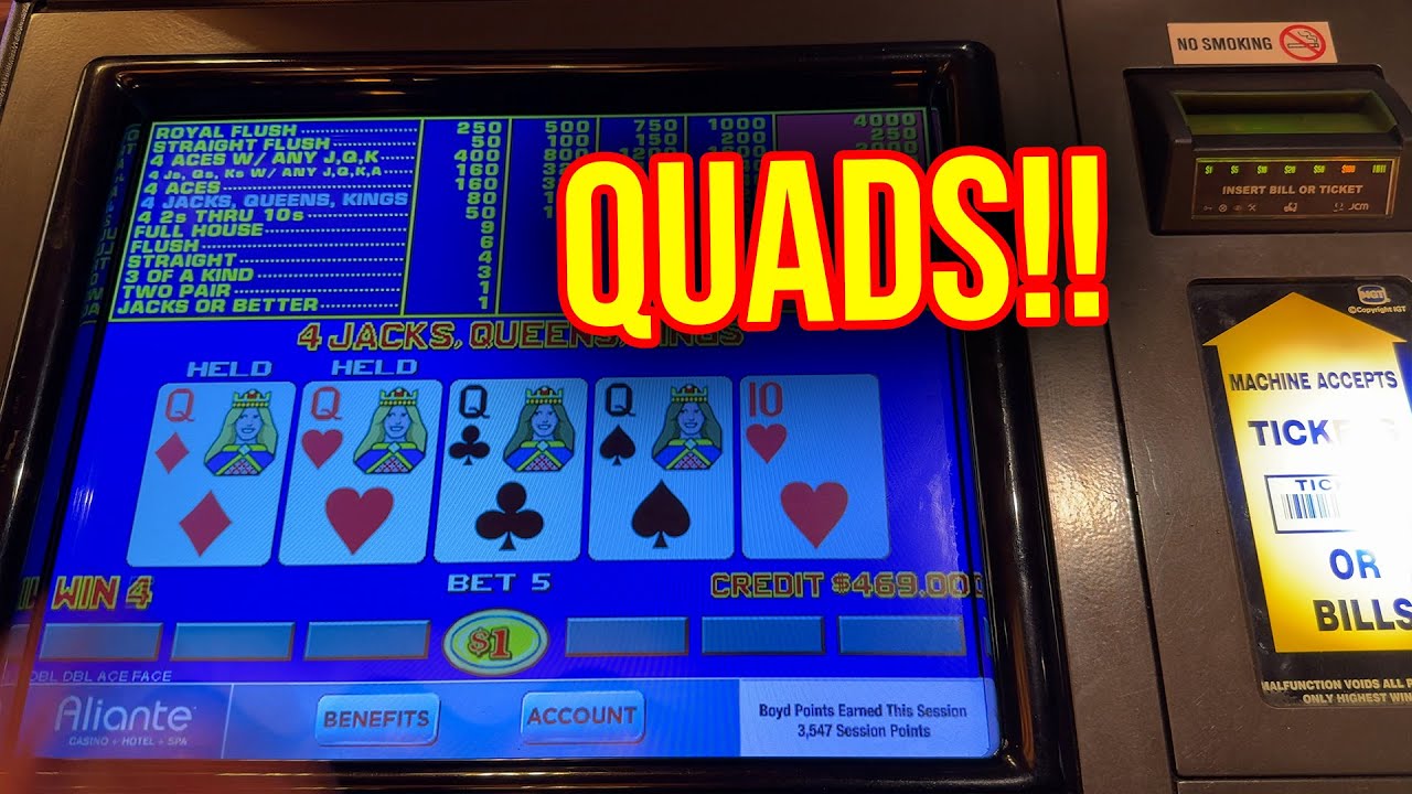 FIRST TIME TRYING DOUBLE DOUBLE ACES AND FACES POKER!!