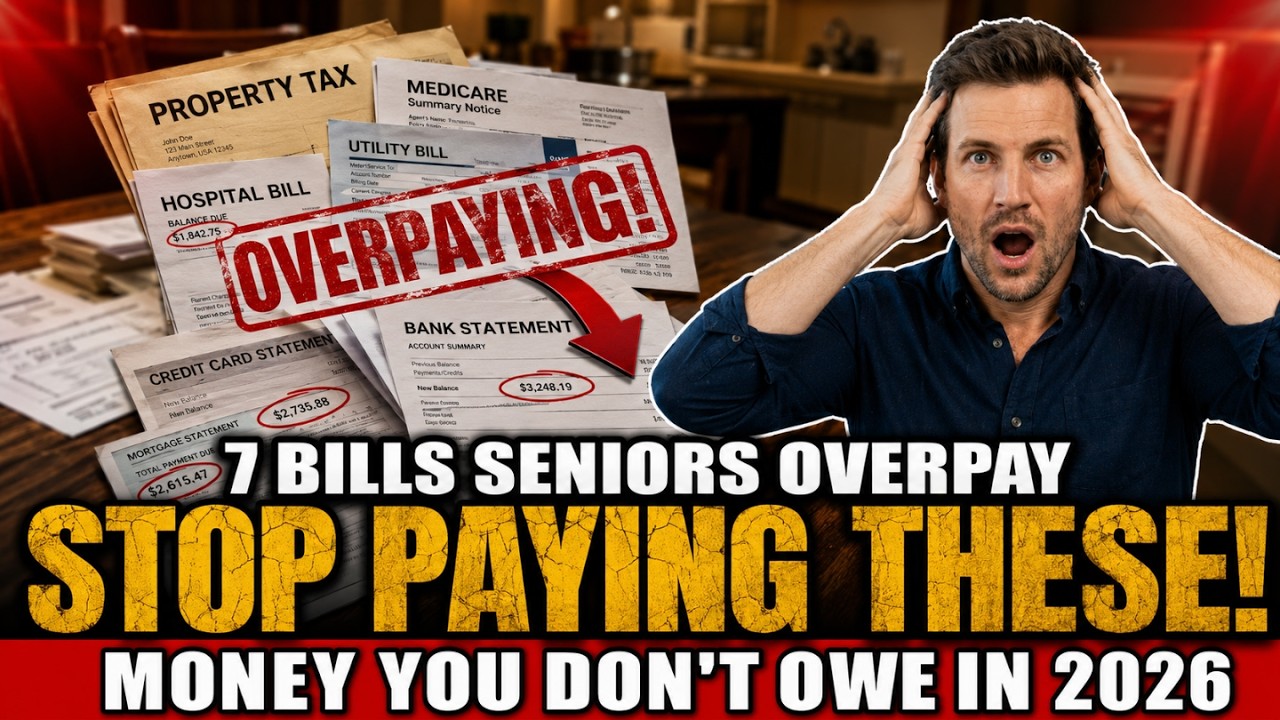 7 Bills Seniors Over 65 Are Overpaying in 2026 &mdash; And How to Legally Stop Each One