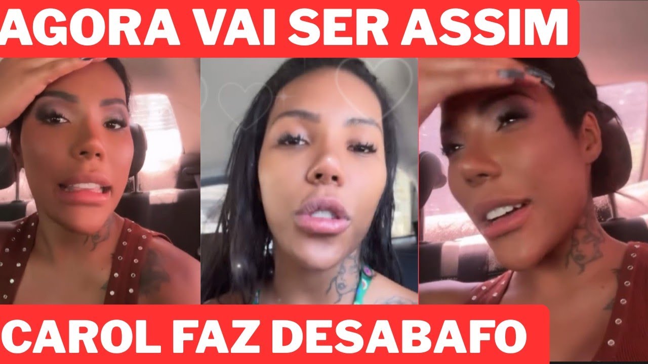 CAROL LEKKER FAZ DESABAFO E MOSTRA OS BASTIDORES DO FOFOCALIZANDO 