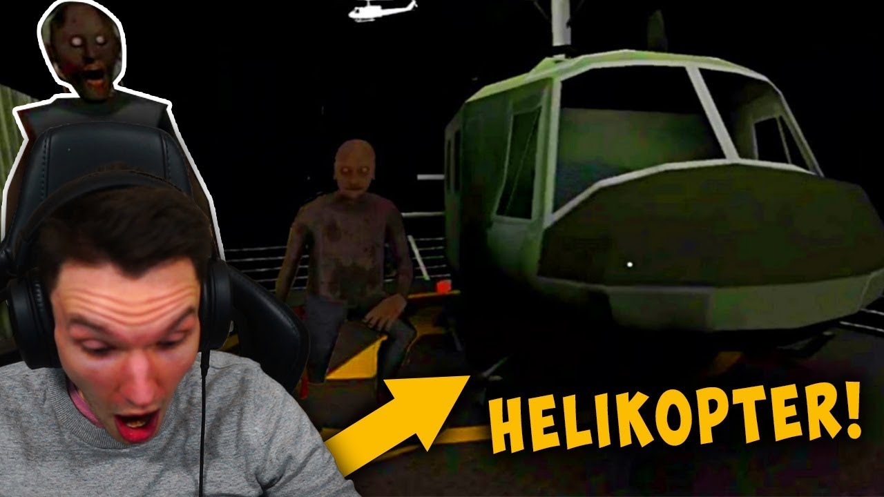 GRANNY hat JETZT einen HELIKOPTER und wir KÖNNEN IHN KLAUEN ?? - Granny 2