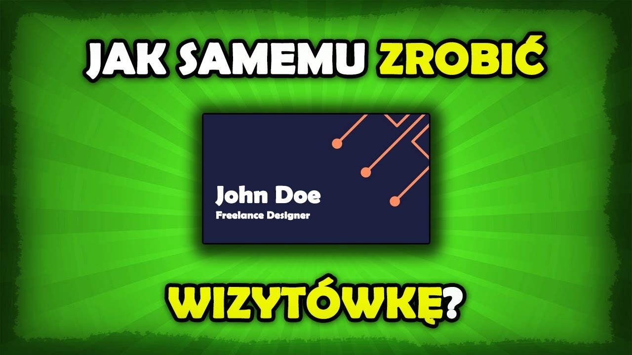 Jak zrobić wizytówkę online?