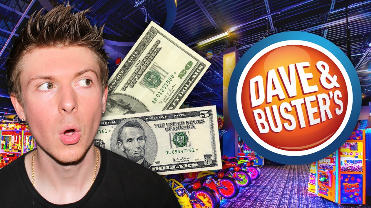 Что я могу выиграть за 25 долларов в игровом зале Dave & Busters Arcade?