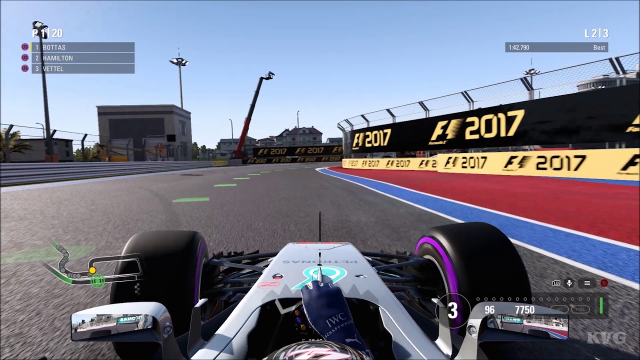 F1 2017 - Sochi Autodrom (VTB Russian Grand Prix) - Gameplay (PC HD) [1080p60FPS]
