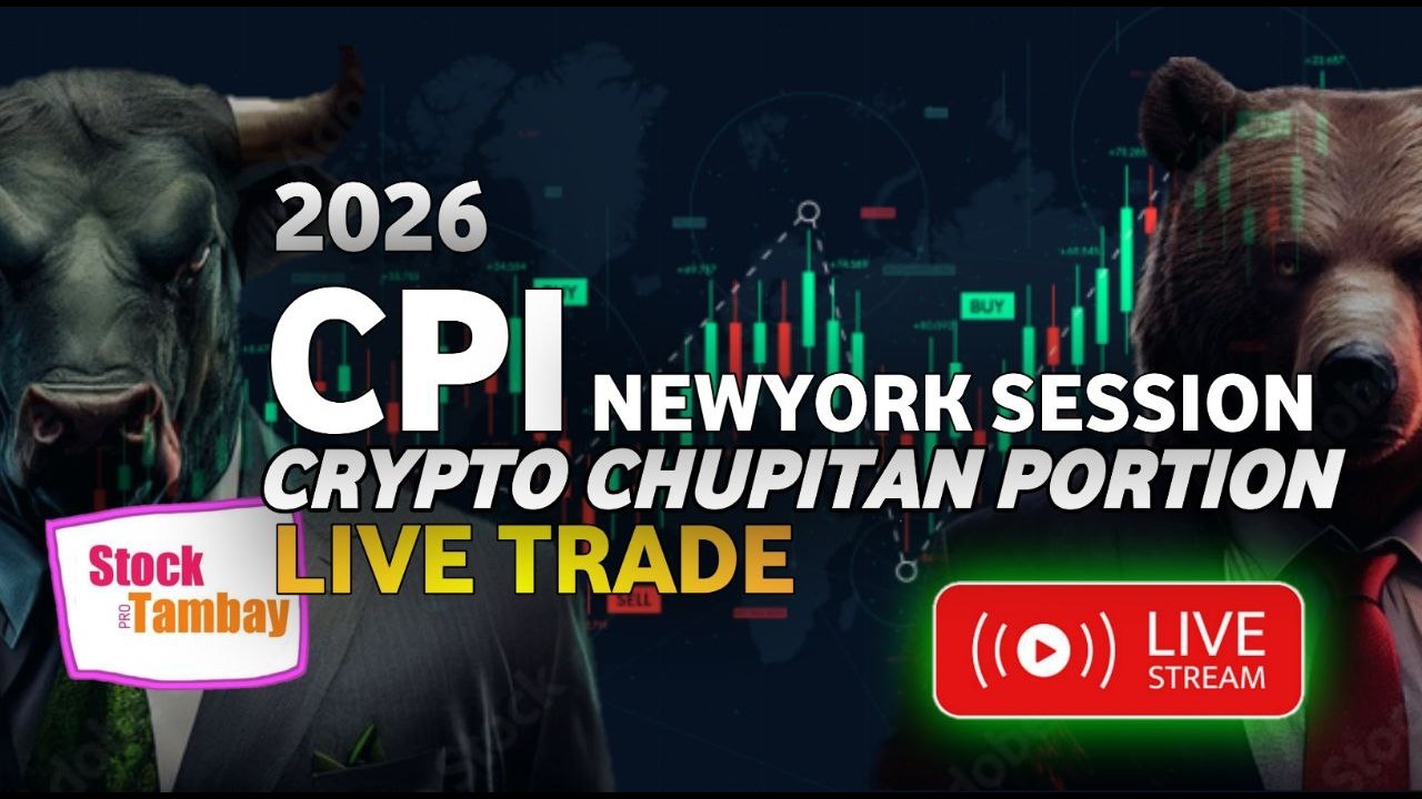 CPI NEWS NEWYORK SESSION CRYPTO CHUPITAN PORTION LIVE TRADE