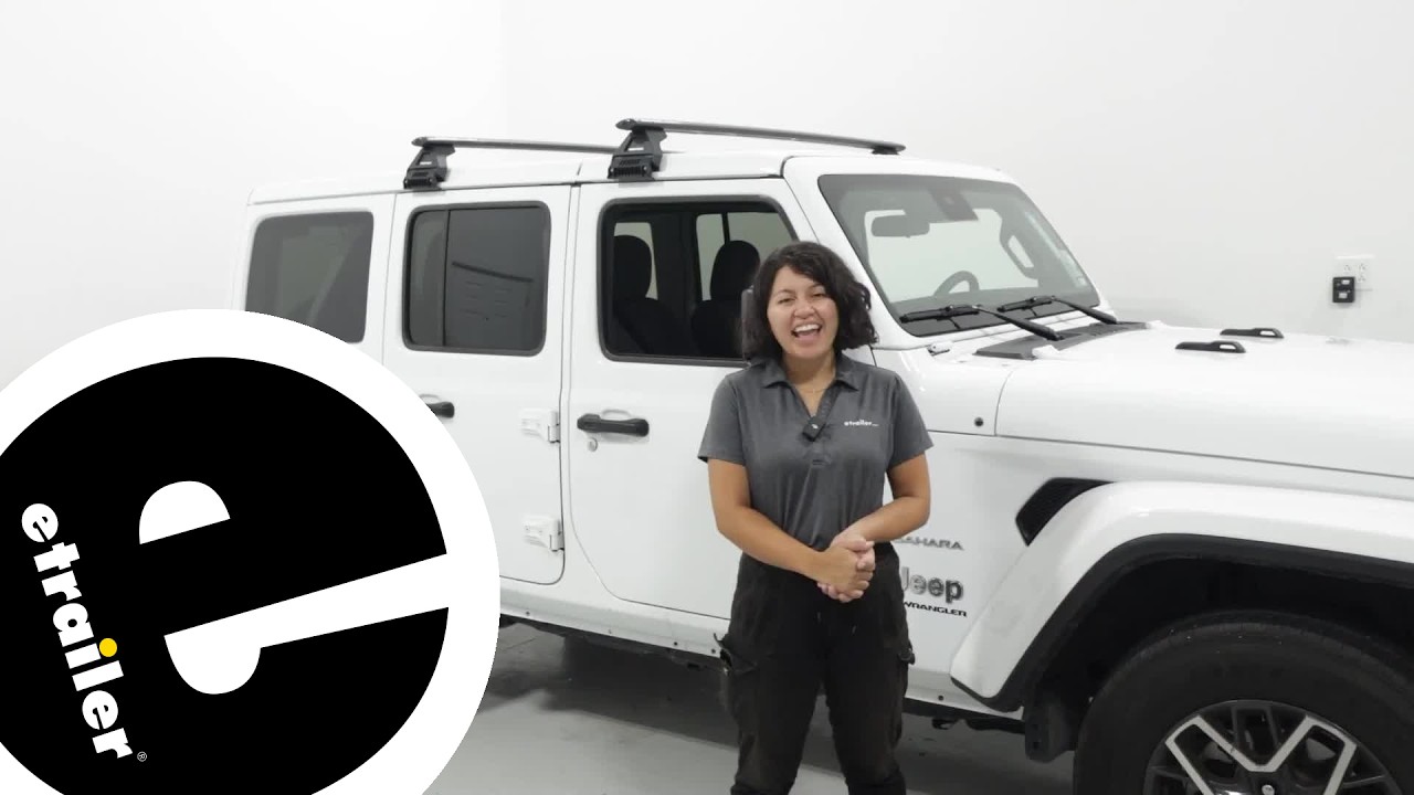 etrailer | Setting Up Your Rhino-Rack Vortex Roof Rack Kit - 2024 Jeep Wrangler Unlimited