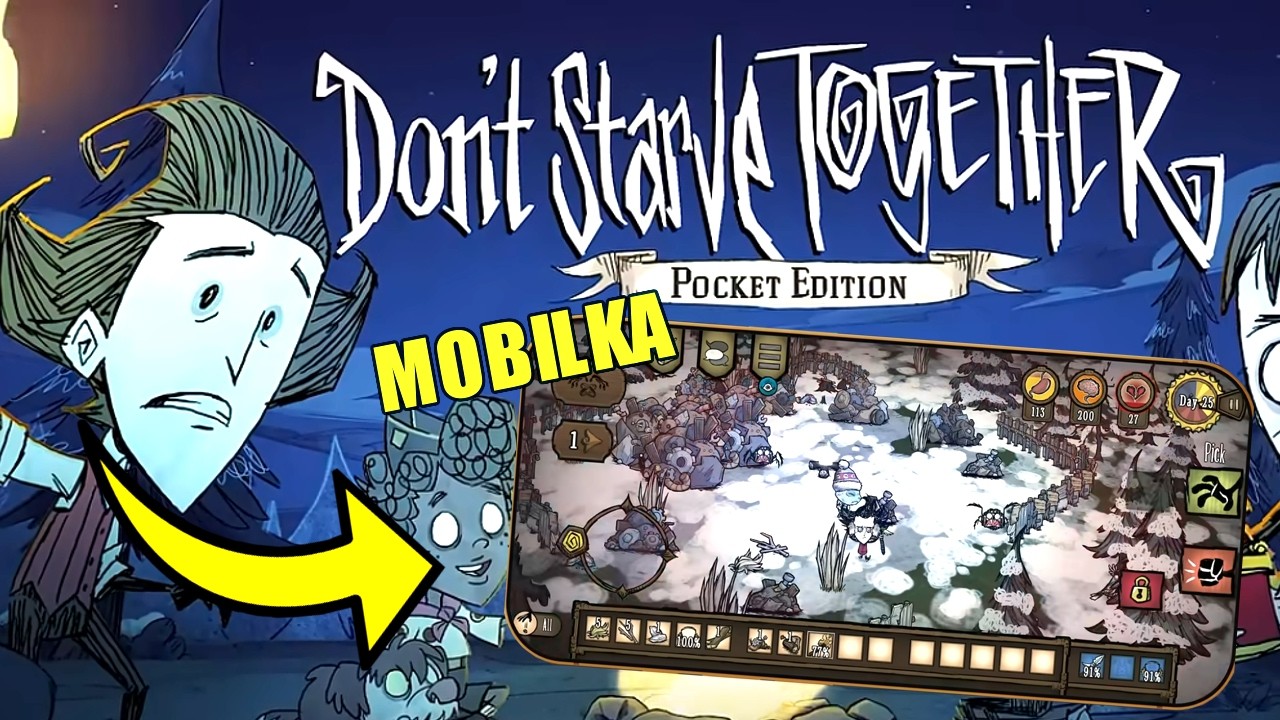 rush ruin - W MOBILNEJ WERSJI DON'T STARVE TOGETHER - żywystrumień!