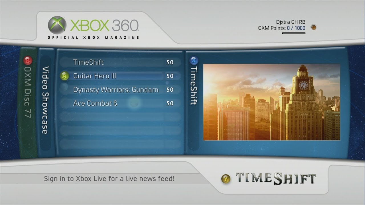 Guitar Hero 3 Legends Of Rock Pre Release Trailer (Official Xbox Magazine Demo Disc 77)