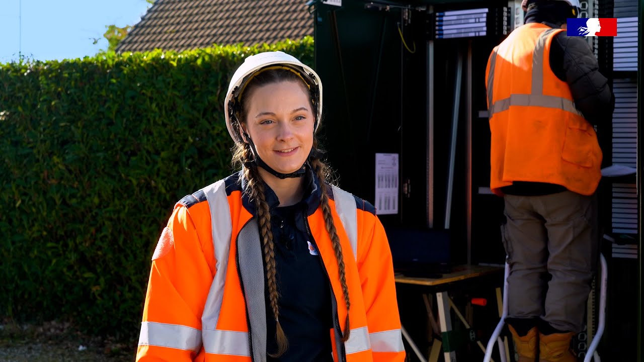 Portrait : &Eacute;milie, raccordeuse en fibre optique