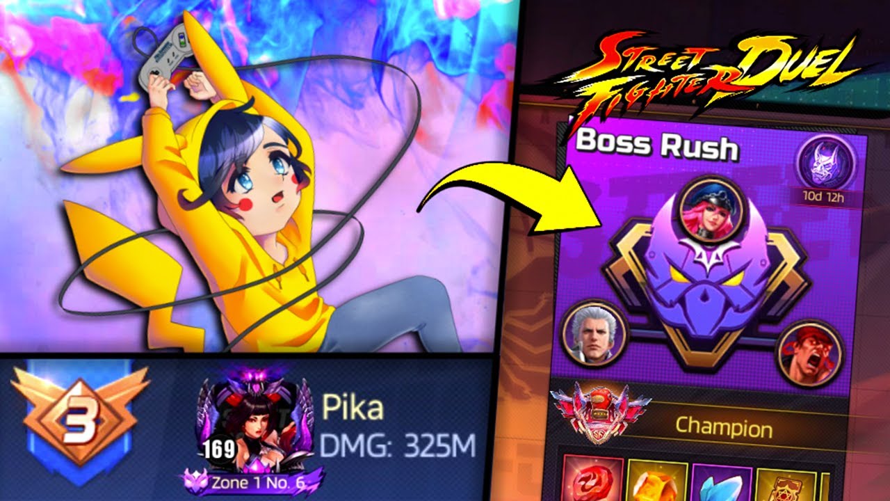 Boss Rush Best Teams [F2P] - Street Fighter: Duel