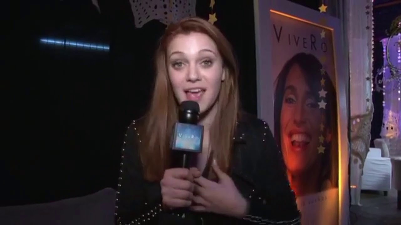 Caro Domenech en el back de ViveRo en el Gran Rex 05/09/2018