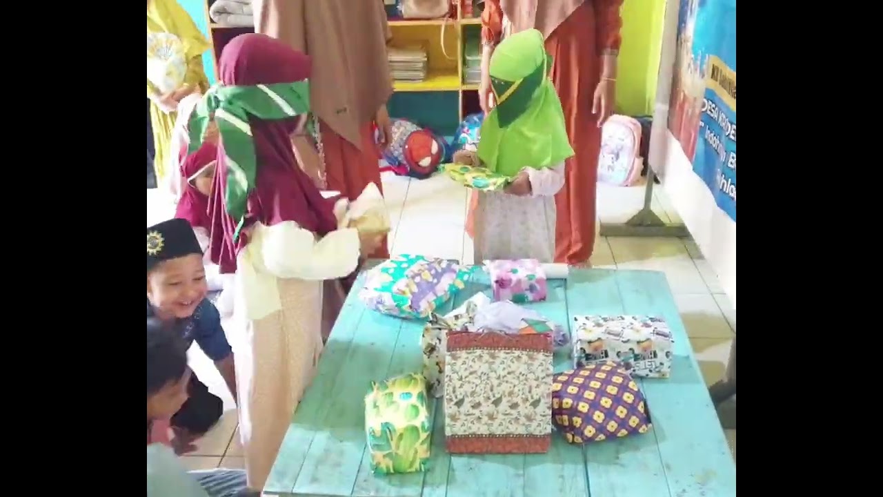 Ramadhan Ceria KB Sabilillah & TK ABA VI Kradenanrejo Day 4-Kids Parcel, Kelola Zakat fitrah- 1447 H