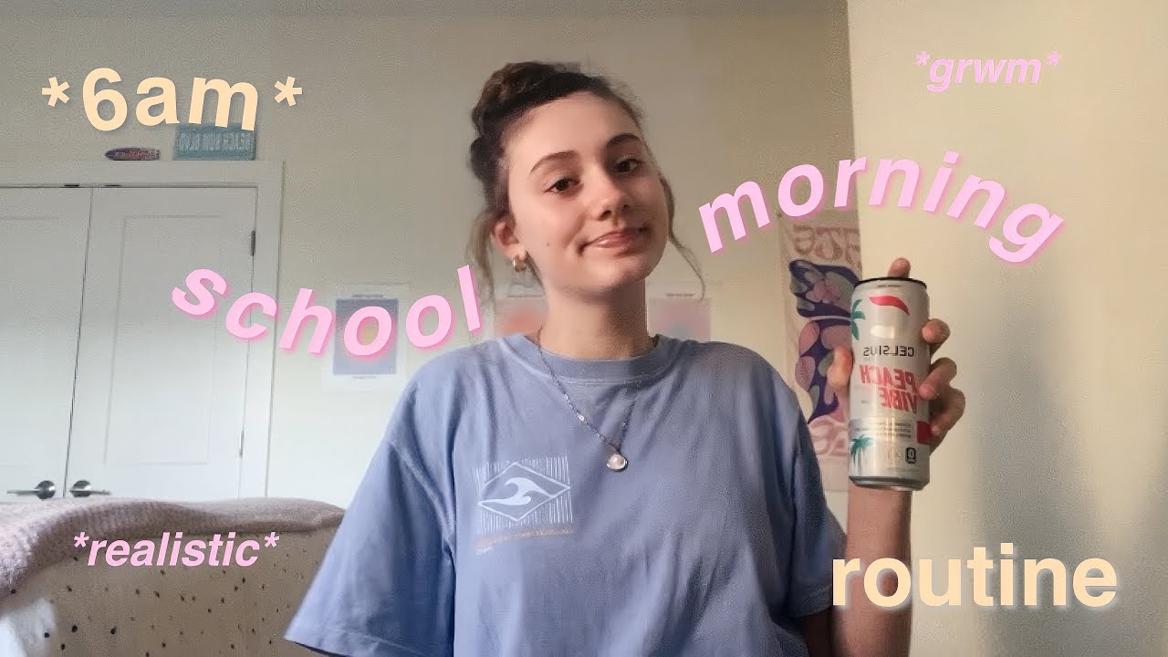 6:00am school morning routine *realistic*