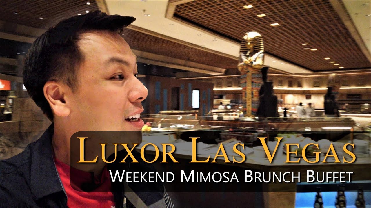 LUXOR Las Vegas Mimosa Brunch Buffet | One of the Best Value Buffets on the Strip