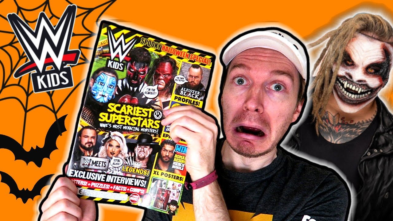 WWE HALLOWEEN Magazine Special Review! Includes FIREFLY FUN HOUSE!