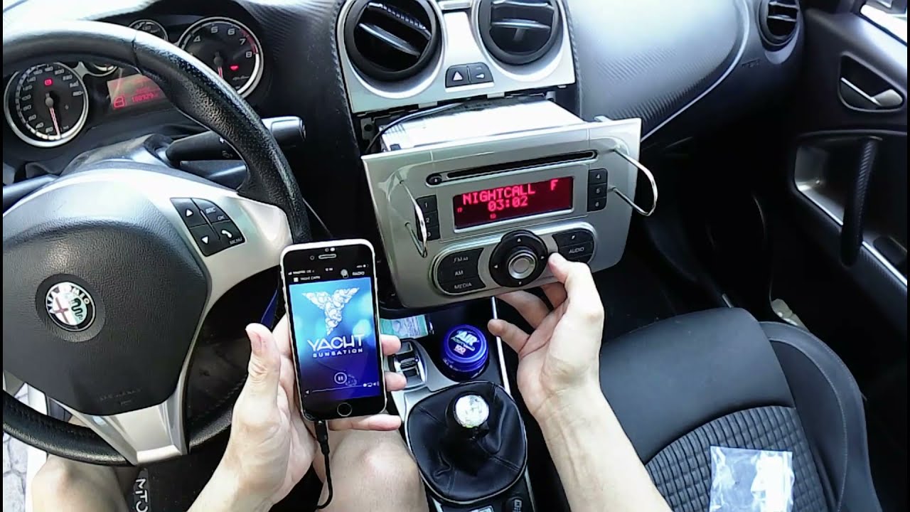 TUTORIAL ENTRATA AUX su Blue&Me 1.0 ALFA ROMEO MITO 2010 AUTORADIO BOSH