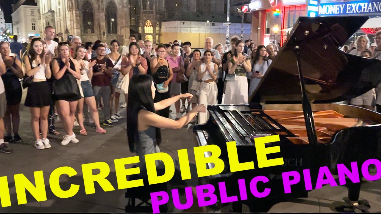 Epic Classical Music on a Public Piano - Crowd Stunned!