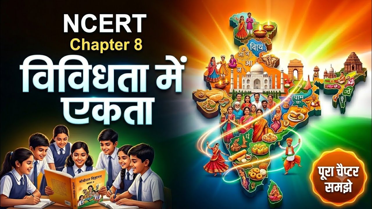 NCERT Class 6 Social Science Chapter 8 | विविधता में एकता | Full Chapter Explanation in Hindi
