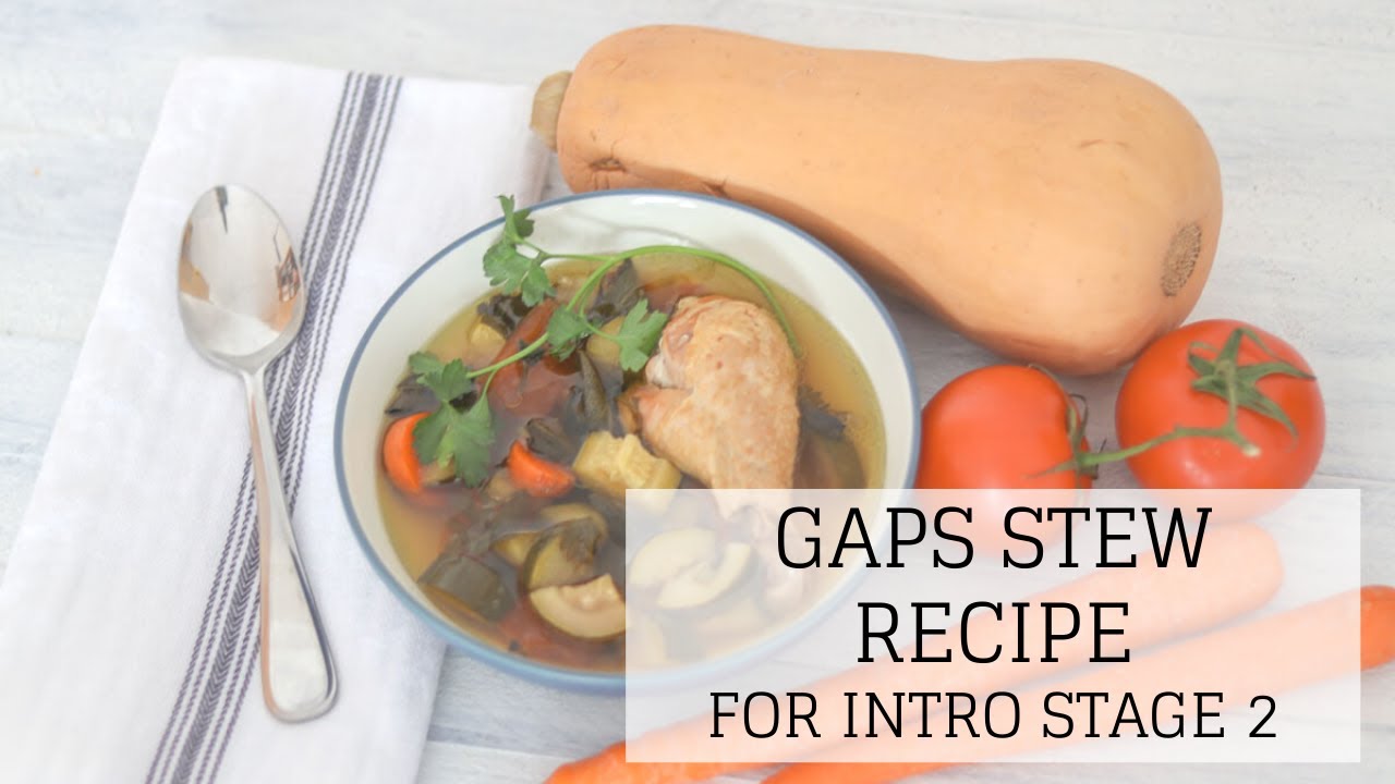GAPS Stew | GAPS DIET RECIPES STAGE 2 | Bumblebee Apothecary