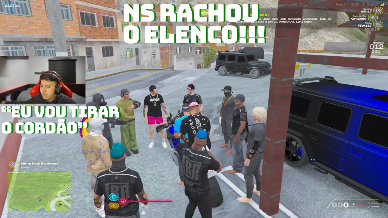 OS NS RACHOU ELENCO BAIANO E GORDÃO BRIGOU!!!