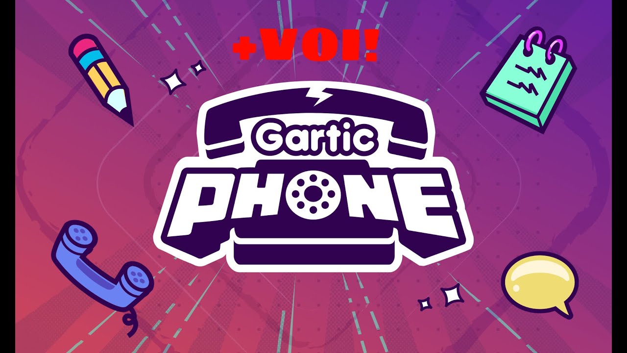 🔴GARTIC PHONE CON VOI!🔴