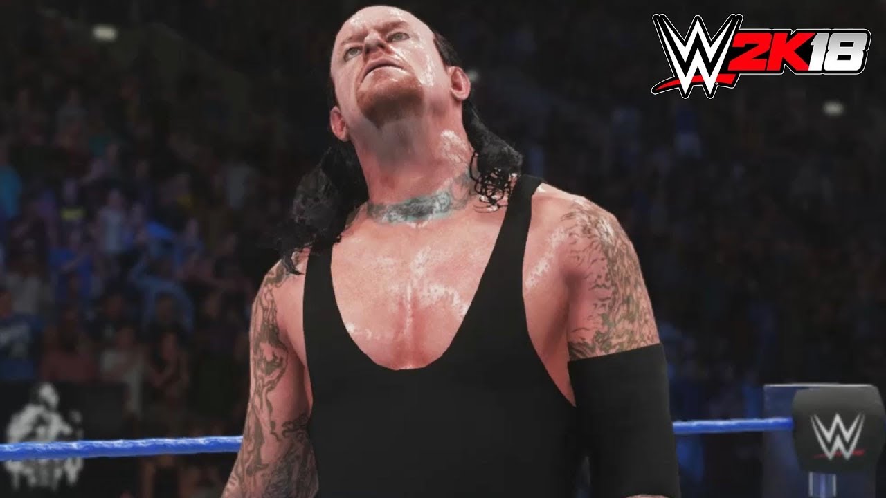 WWE 2K18 - Gameplay PS4 Pro / Xbox One The Undertakes vs Brock Lesnar Smackdown Live
