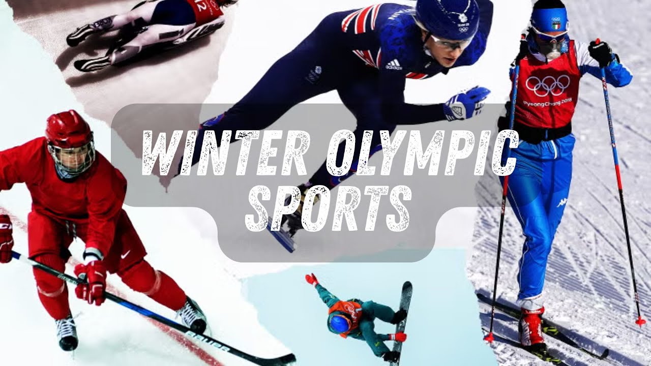Winter Sports Compilation.  Get Winter Olympic Excited!