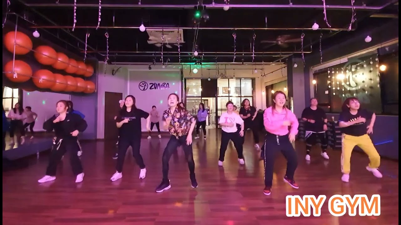 zumba fitness-flowers DJ Gringo merengue Ver.                            [화성봉담 이니무브바디짐] 줌바스튜디오이니짐😊