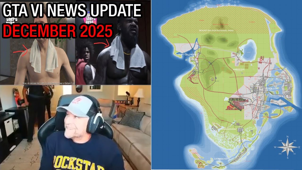 GTA VI News Update: Ned Luke Swatted, Mapping Project Update & More...