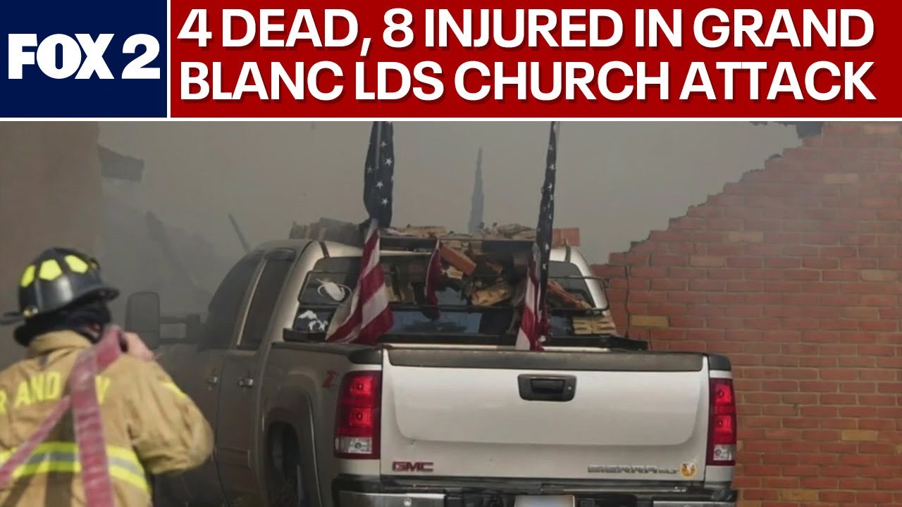 4 dead, 8 injured after attack at Grand Blanc LDS church