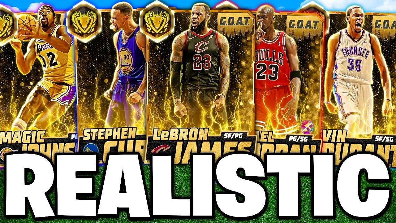 Я собрал самую РЕАЛИСТИЧНУЮ команду G.O.A.T. в NBA 2K26 MyTEAM