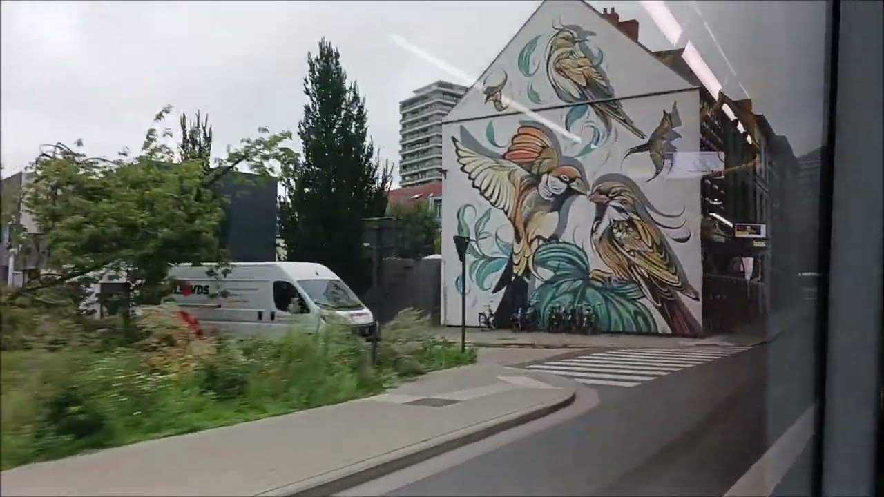 [De Lijn] Iveco Bus e-Way 18 m sur la ligne 60 entre Gent Sint-Pieters et Lovendegem Oostveld Kouter